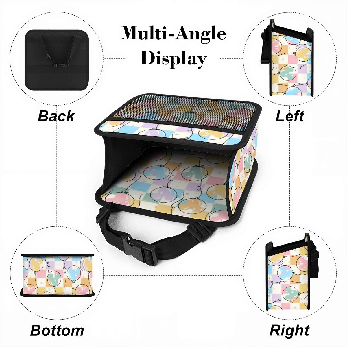 Pastel Balloons - Car Backseat Organizer