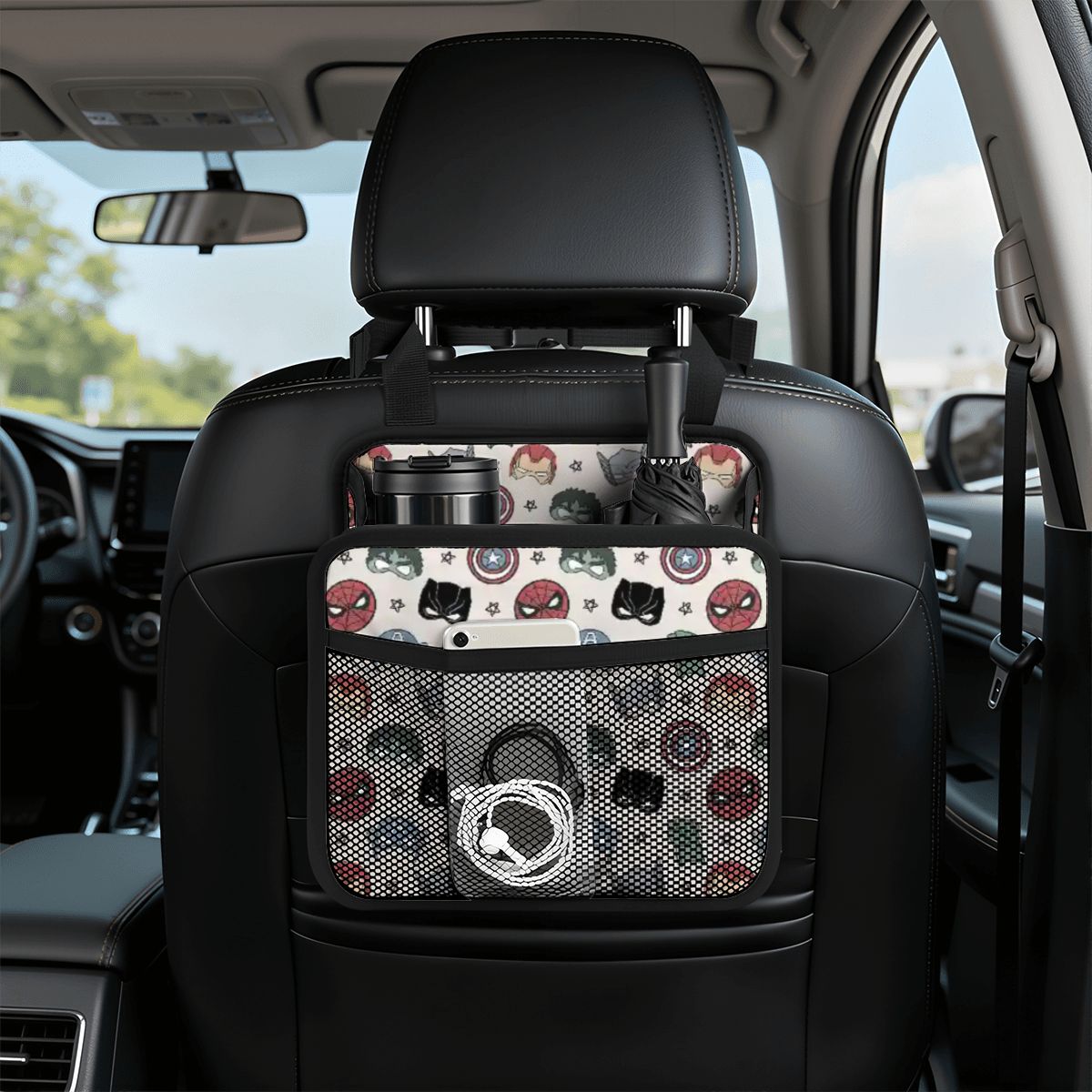 Super Masks- Car Backseat Organizer