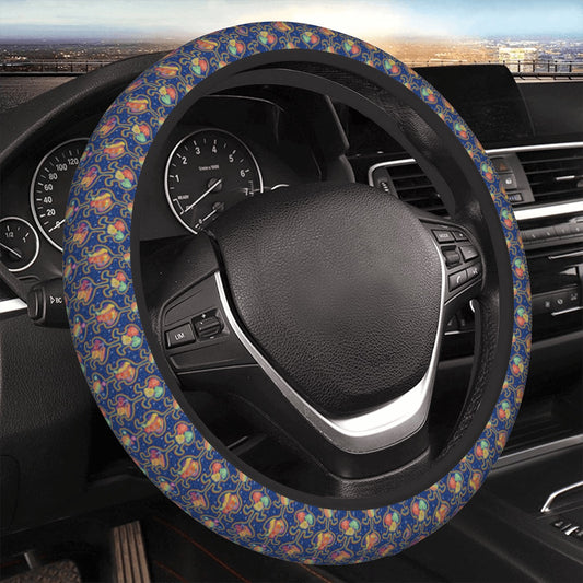 Figgy Festivals Steering Wheel Cover