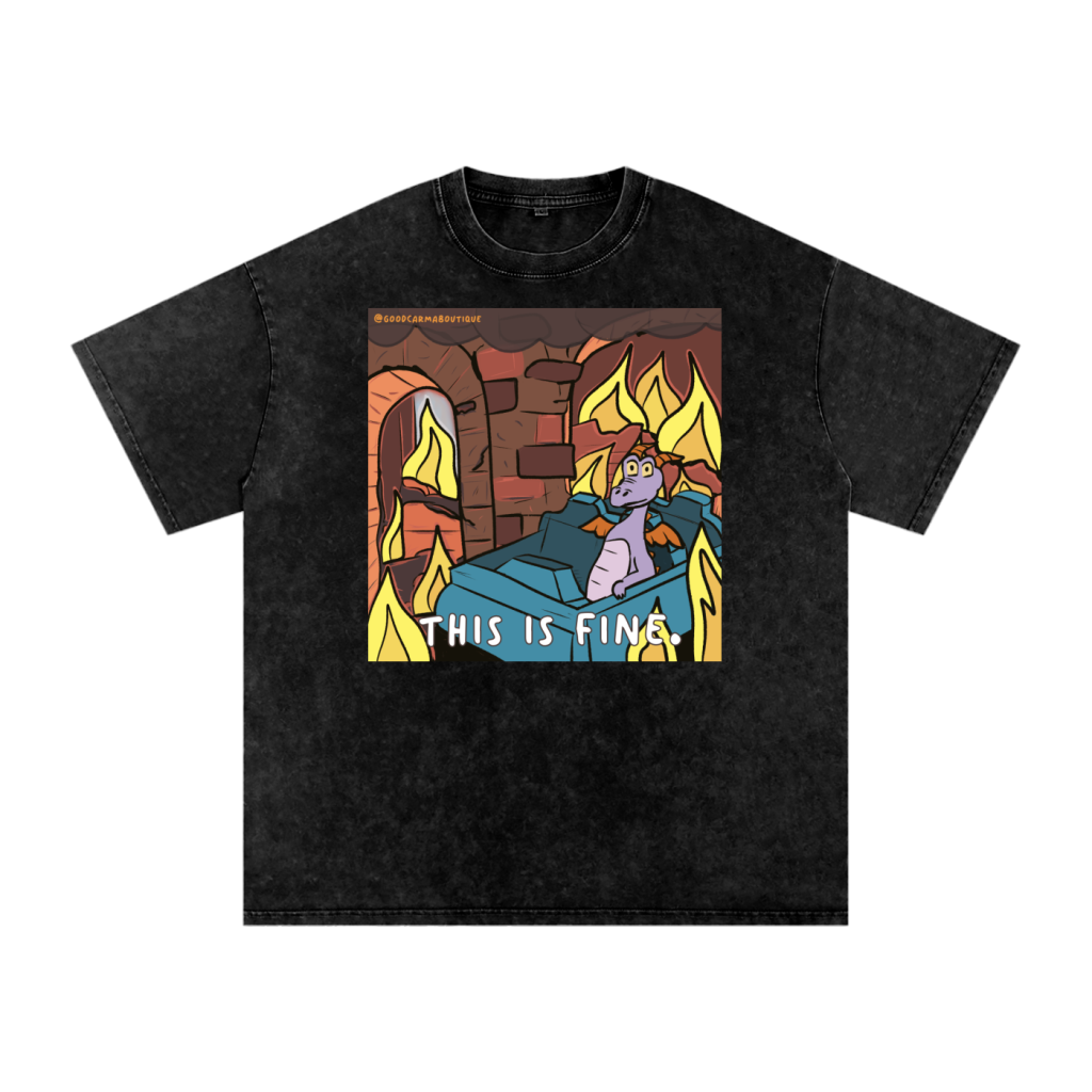 PRE-ORDER- Figgy in Burning Rome T-shirt